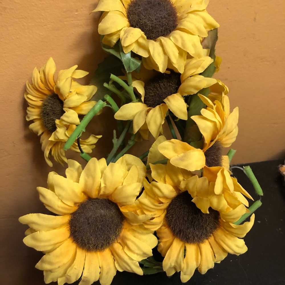 Vibrant Yellow Sunflower Arrangement ($5 when bundled)